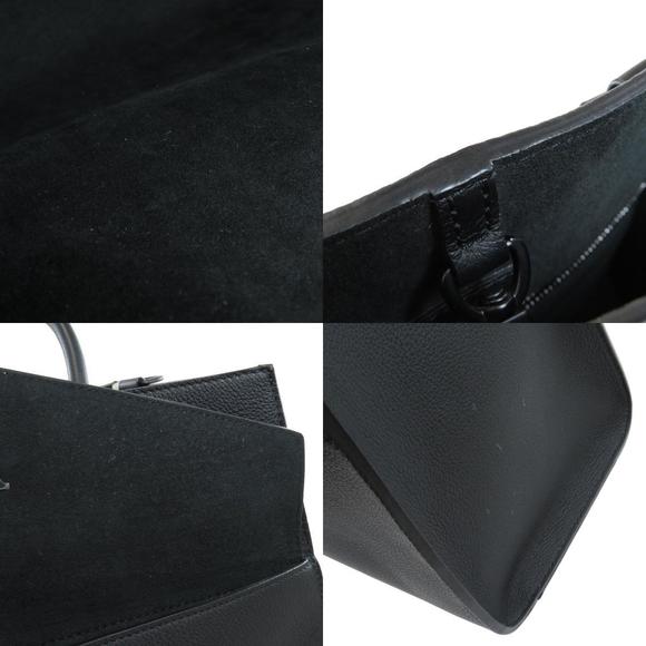 Louis Vuitton Lock Me Tote MM Tote Bag Calf Noir - Picture 6 of 9